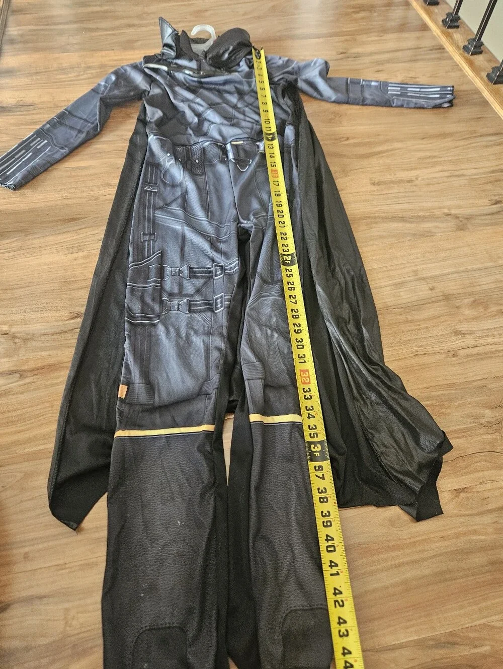 Batman Themed Kids Jumpsuit - Black Medium